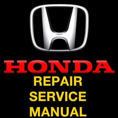 Honda civic 2001 service manual